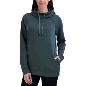 NWOT GAIAM Funnel Neck Pullover | Grey